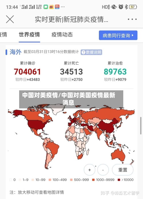 中国对美疫情/中国对美国疫情最新消息