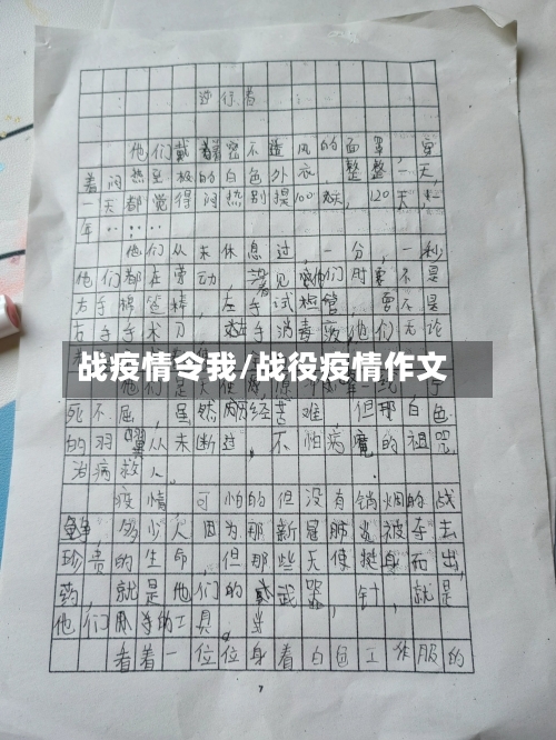 战疫情令我/战役疫情作文