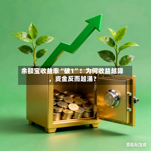 余额宝收益率“破1”！为何收益越降，资金反而越涌？