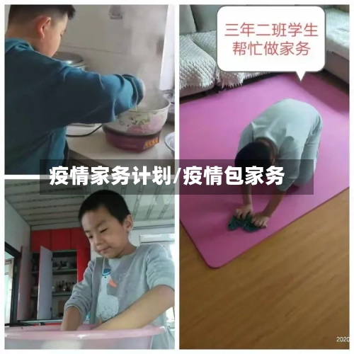 疫情家务计划/疫情包家务